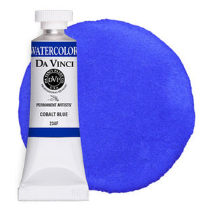 Da Vinci Paint Artists' Watercolour - 15 ml tube - Cobalt Blue
