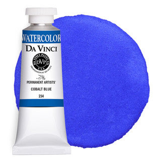 Da Vinci Paint Artists' Watercolour - 37 ml tube - Cobalt Blue