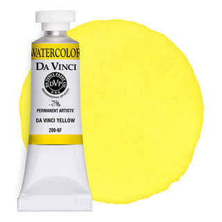 Da Vinci Paint Artists' Watercolour - 15 ml tube - Da Vinci Yellow