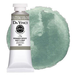 Da Vinci Paint Artists' Watercolour - 37 ml tube - Davy's Gray