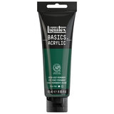 Liquitex BASICS Acrylic - 4 oz. tube - Permanent Green Deep