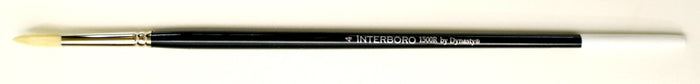 Dynasty Interboro Long Handle Bristle Brush Round #4