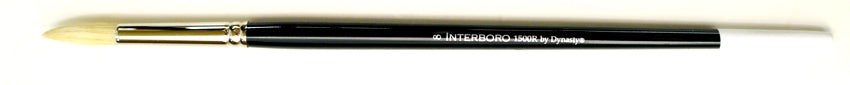 Dynasty Interboro Long Handle Bristle Brush Round #8