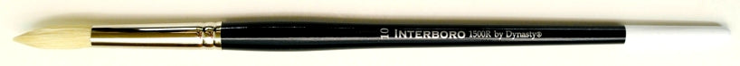 Dynasty Interboro Long Handle Bristle Brush Round #10