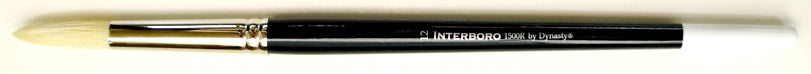 Dynasty Interboro Long Handle Bristle Brush Round #12