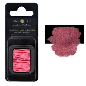 Finetec Artist Pearlescent Watercolor Pan Refill - Red