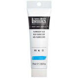 Liquitex Heavy Body Acrylic - 2 oz. tube - Fluorescent Blue