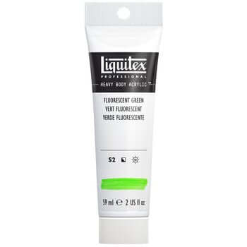 Liquitex Heavy Body Acrylic - 2 oz. tube - Fluorescent Green