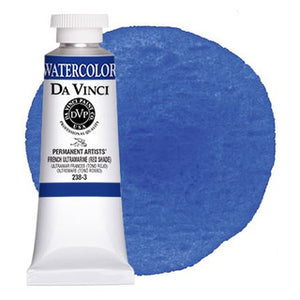 Da Vinci Paint Artists' Watercolour - 37 ml tube - French Ultramarine (Red Shade)