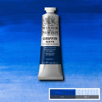 Winsor & Newton Griffin Alkyd Colour - 37 ml tube - Cobalt Blue Hue