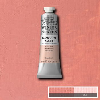 Winsor & Newton Griffin Alkyd Colour - 37 ml tube - Pale Rose