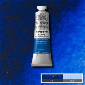 Winsor & Newton Griffin Alkyd Colour - 37 ml tube - French Ultramarine