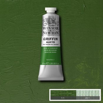 Winsor & Newton Griffin Alkyd Colour - 37 ml tube - Oxide of Chromium