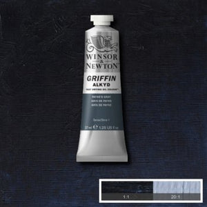 Winsor & Newton Griffin Alkyd Colour - 37 ml tube - Payne's Gray