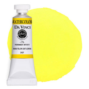 Da Vinci Paint Artists' Watercolour - 15 ml tube - Hansa Yellow Light