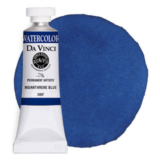 Da Vinci Paint Artists' Watercolour - 15 ml tube - Indanthrene Blue