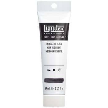 Liquitex Heavy Body Acrylic - 2 oz. tube - Iridescent Black