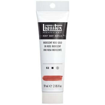 Liquitex Heavy Body Acrylic - 2 oz. tube - Iridescent Rose Gold