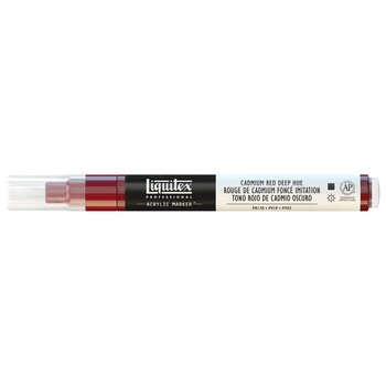 Liquitex Paint Marker - Fine - Cadmium Red Deep Hue