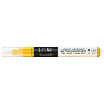 Liquitex Paint Marker - Fine - Cadmium Yellow Medium Hue