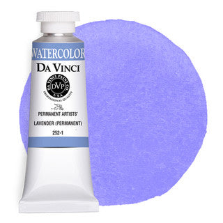 Da Vinci Paint Artists' Watercolour - 37 ml tube - Lavender (Permanent)