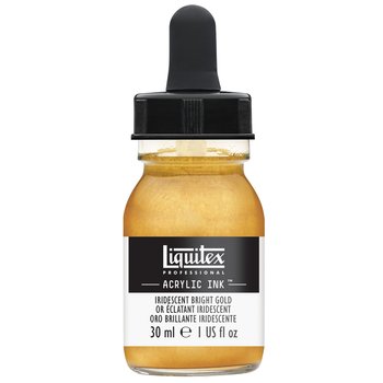Liquitex Acrylic Ink  - 1 oz. bottle - Iridescent Bright Gold