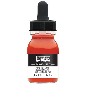 Liquitex Acrylic Ink  - 1 oz. bottle - Vivid Red Orange