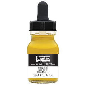Liquitex Acrylic Ink  - 1 oz. bottle - Yellow Oxide