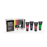 Liquitex Basics Acrylic Colour Set of 12 x 22 ml