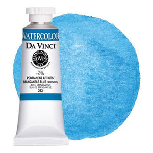 Da Vinci Paint Artists' Watercolour - 37 ml tube - Manganese Blue (Mixture)