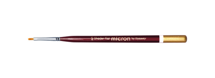 Dynasty Micron Shader Flat Brush - 2/0