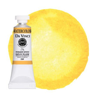 Da Vinci Paint Artists' Watercolour - 15 ml tube - Naples Yellow