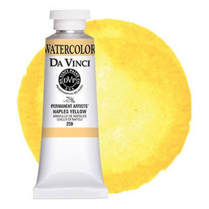 Da Vinci Paint Artists' Watercolour - 37 ml tube - Naples Yellow