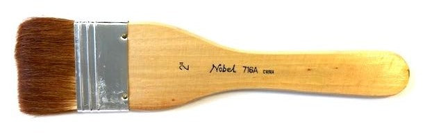 Nobel 716A Series Camel hair brush - 2"