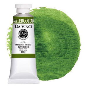 Da Vinci Paint Artists' Watercolour - 37 ml tube - Olive Green
