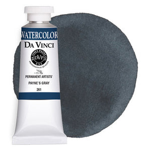 Da Vinci Paint Artists' Watercolour - 37 ml tube - Payne's Gray