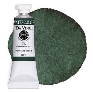 Da Vinci Paint Artists' Watercolour - 15 ml tube - Perylene Green