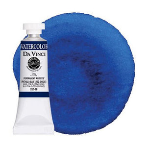 Da Vinci Paint Artists' Watercolour - 15 ml tube - Phthalo Blue (Red Shade)