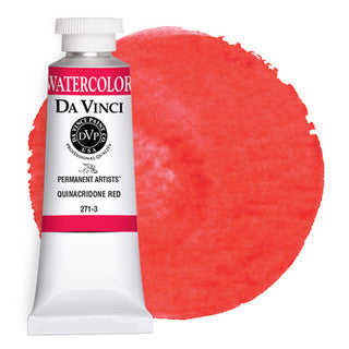 Da Vinci Paint Artists' Watercolour - 37 ml tube - Quinacridone Red