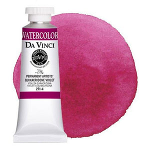 Da Vinci Paint Artists' Watercolour - 37 ml tube - Quinacridone Violet