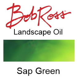 Bob Ross Landscape Oil Paint 37 ml tube - Sap Green