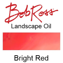 Bob Ross Landscape Oil Paint 200 ml tube - Bright Red