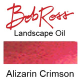 Bob Ross Landscape Oil Paint 37 ml tube - Alizarin Crimson