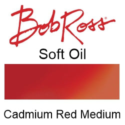 Bob Ross Soft Oil Cadmium Red Medium - 37 ml tube