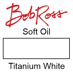 Bob Ross Soft Oil Titanium White - 37 ml tube