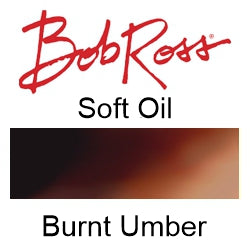 Bob Ross Soft Oil Burnt Umber - 37 ml tube