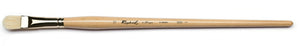 Raphael D'Artigny Interlocked White Bristle D-Brushes | Series 3593 - Size 12
