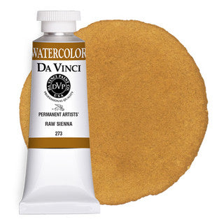 Da Vinci Paint Artists' Watercolour - 37 ml tube - Raw Sienna