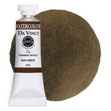 Da Vinci Paint Artists' Watercolour - 15 ml tube - Raw Umber