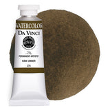 Da Vinci Paint Artists' Watercolour - 37 ml tube - Raw Umber